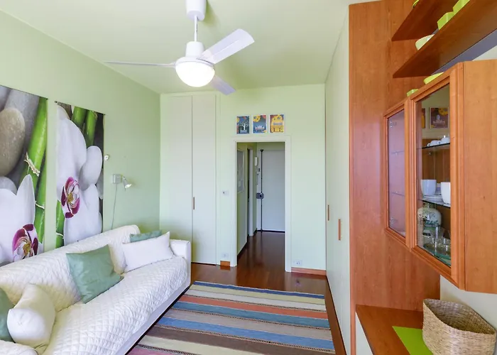 163b - Sunshine 4 - Fronte Mare Con Vista, 100metri Dalla 公寓 圣雷默